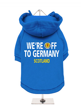 Scotland We're Off to Germany Sweatshirt - Wallace Blue