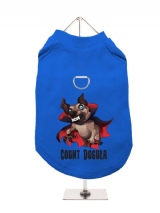 ''Halloween: Count Dogula'' Harness-Lined Dog T-Shirt