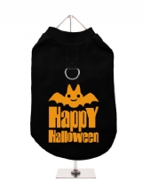 ''Halloween: Happy Halloween'' Harness-Lined Dog T-Shirt
